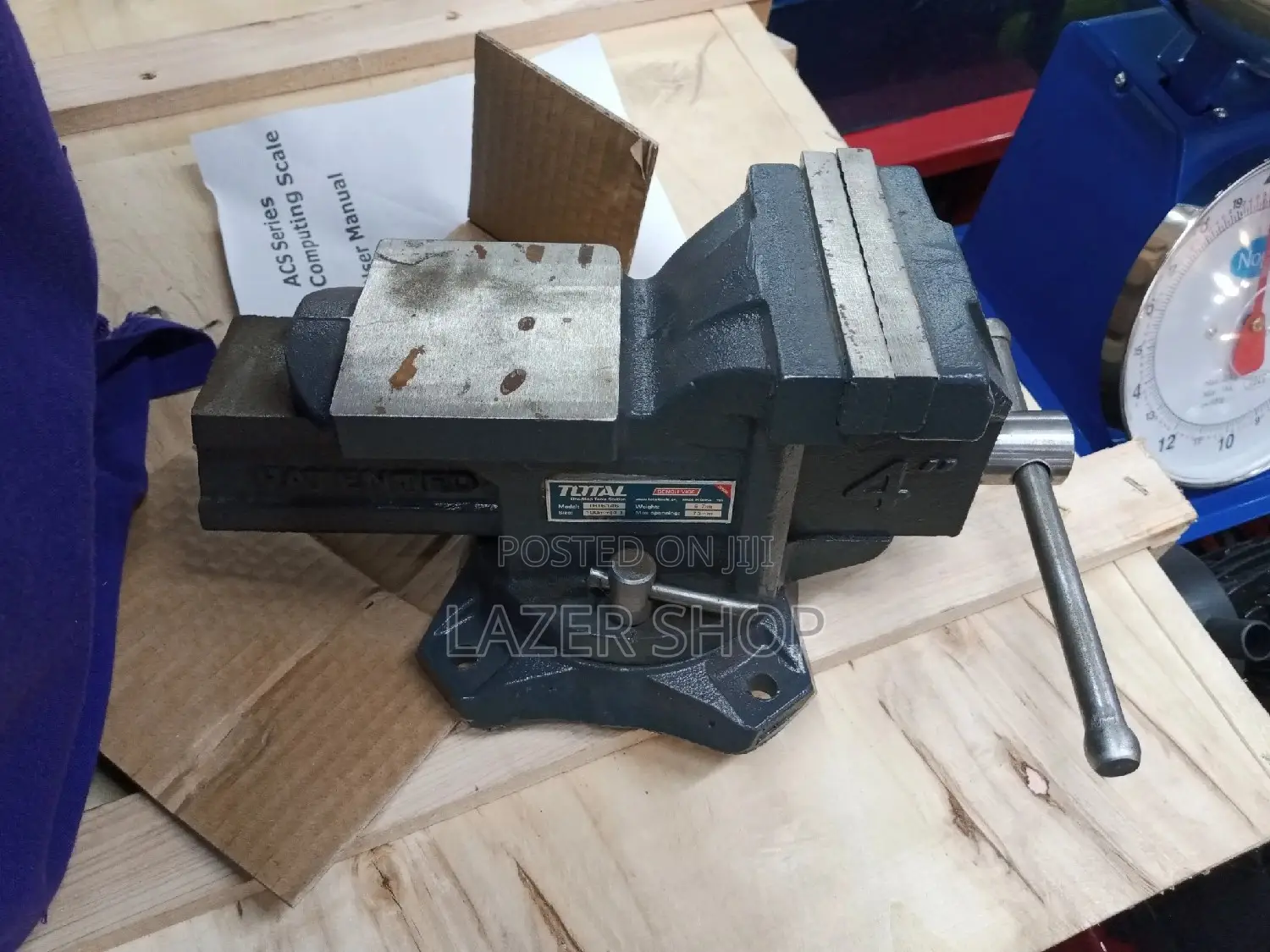 4" Bench Vise