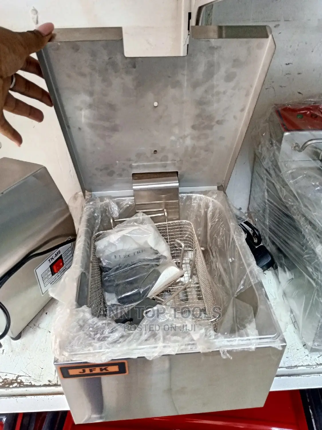 Single Electric Chips Fryer