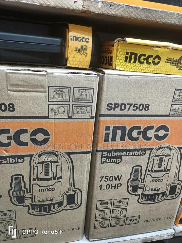 Submersible Pump 1.0hp Ingco