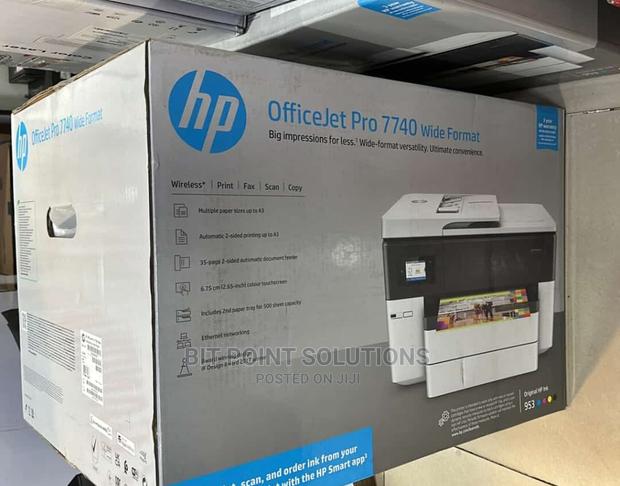 Officejet 7740 Hp Printer - main view