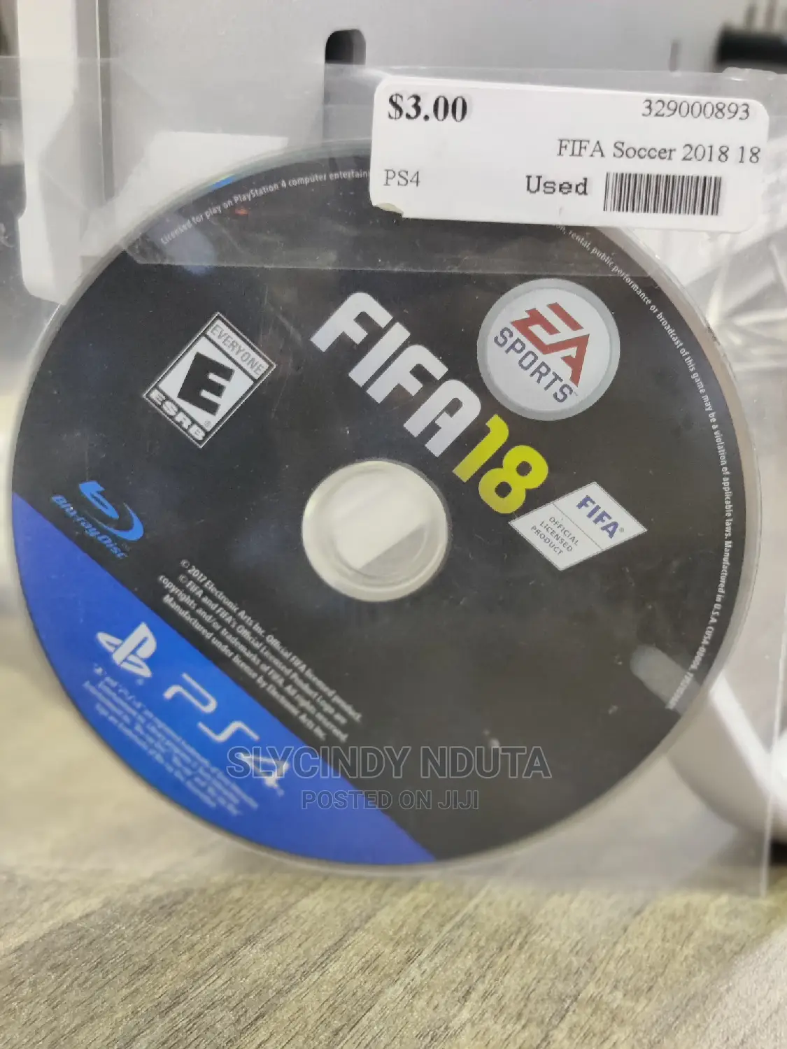 Ps4 Fifa 18(Used)