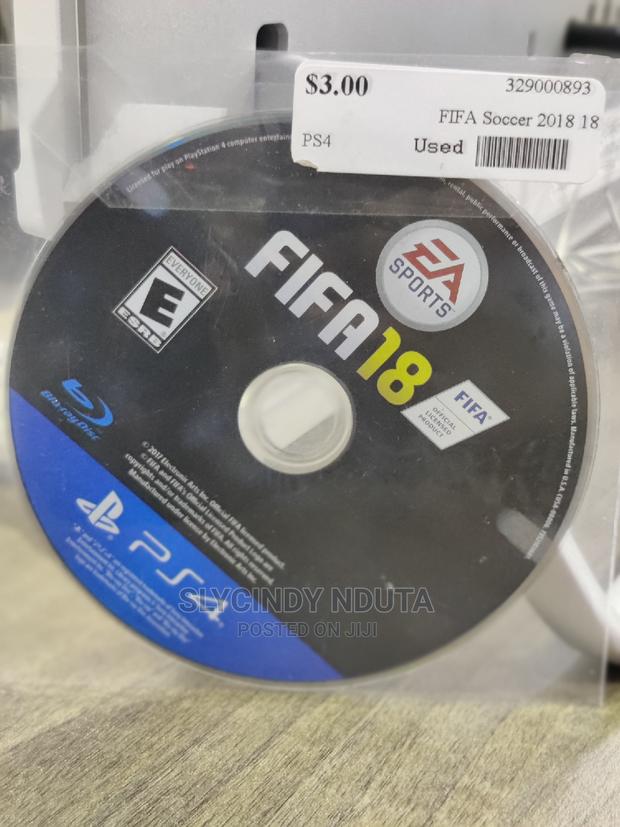 Ps4 Fifa 18(Used) - main view