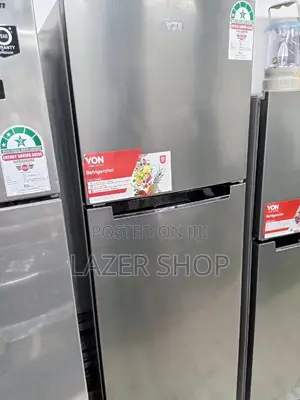 Von VART-36NHS Double Door Fridge 251L -