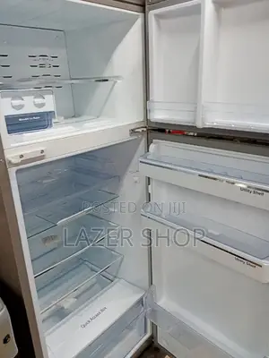 Von VART-41NGK Double Door Fridge, Top Mount Freezer 331L