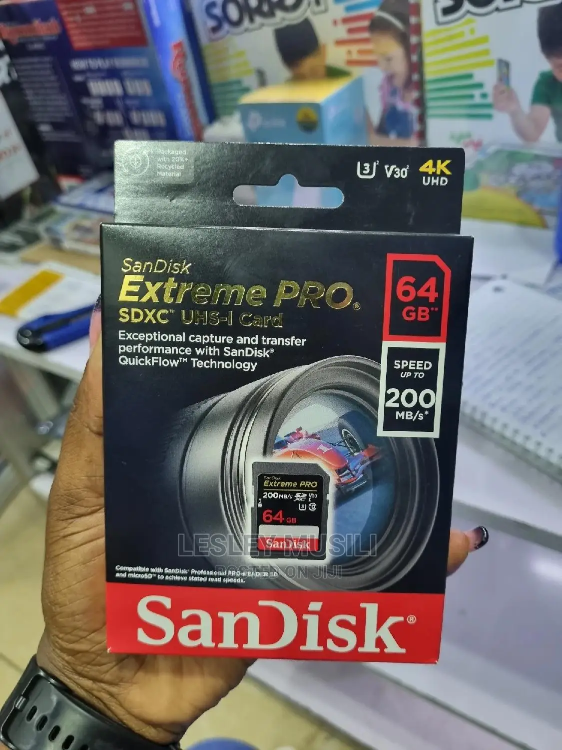 Sandisk Extreme Pro 64GB 200mb/S