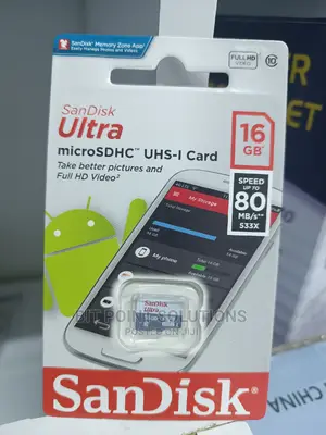 16gb Microsd Card Class 10 Sandisk Ultra