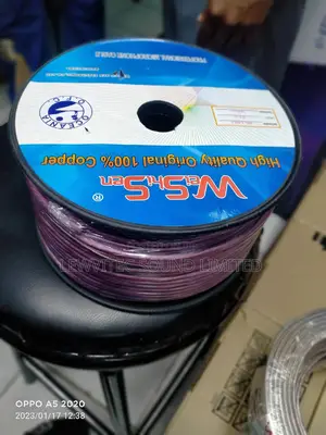 Purple Microphone Cable