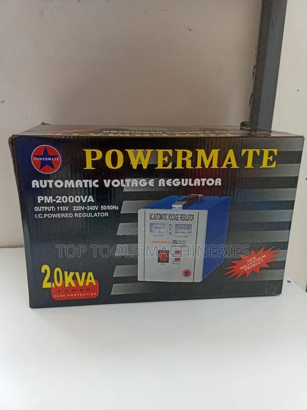 Powermate 2kva Power Voltage Regulator - main view