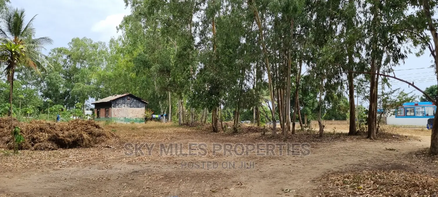 Commercial 1 Acre Land on Sale Mtwapa Touching the Highway.