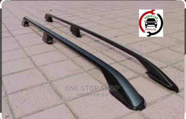 Black Universal Fit Roof Rails (Pair)