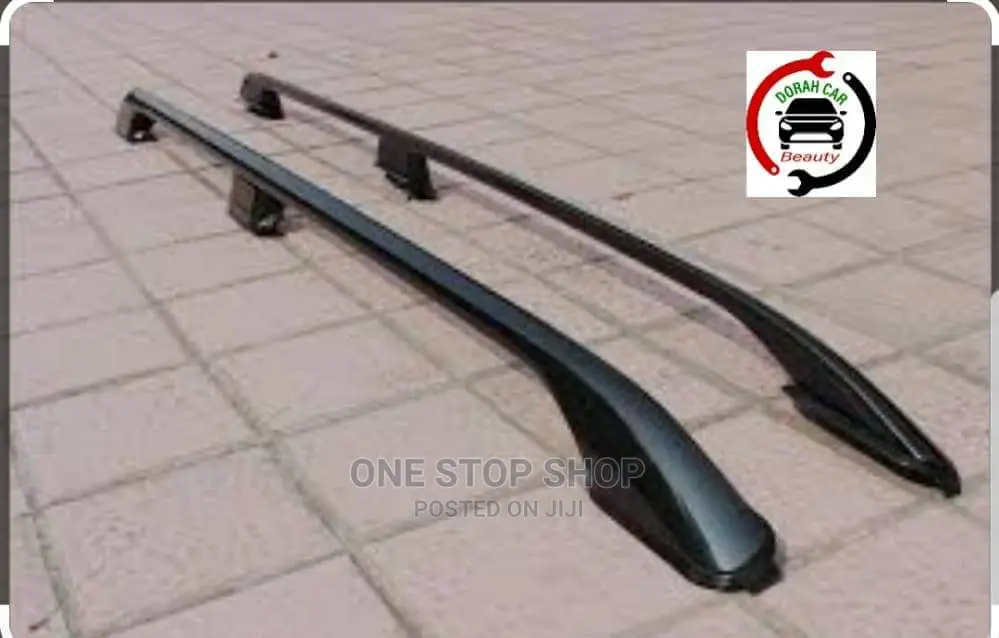 Black Universal Fit Roof Rails (Pair)
