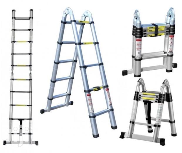 Telescopic Ladder 5M Aluminium Ladder Step Ladder - main view