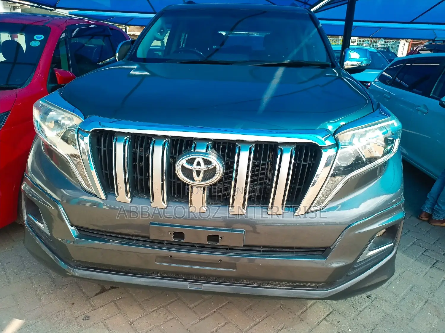 Toyota Land Cruiser Prado 3.0 D-4d (190 Hp) 7 Seats 2015 Gray
