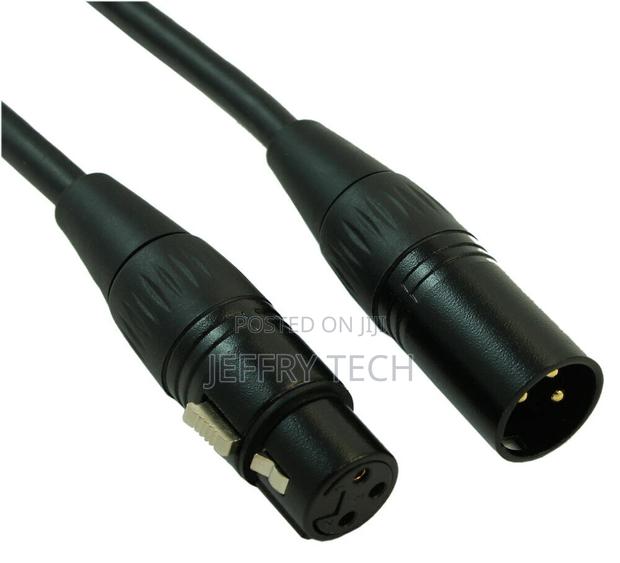 3ft Premium XLR 3P Male/Female Microphone / Audio Mixer Cabl