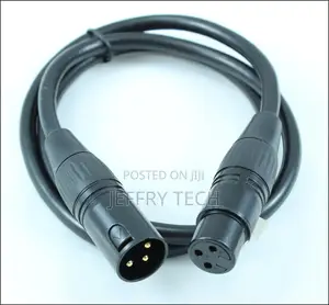 3ft Premium XLR 3P Male/Female Microphone / Audio Mixer Cabl