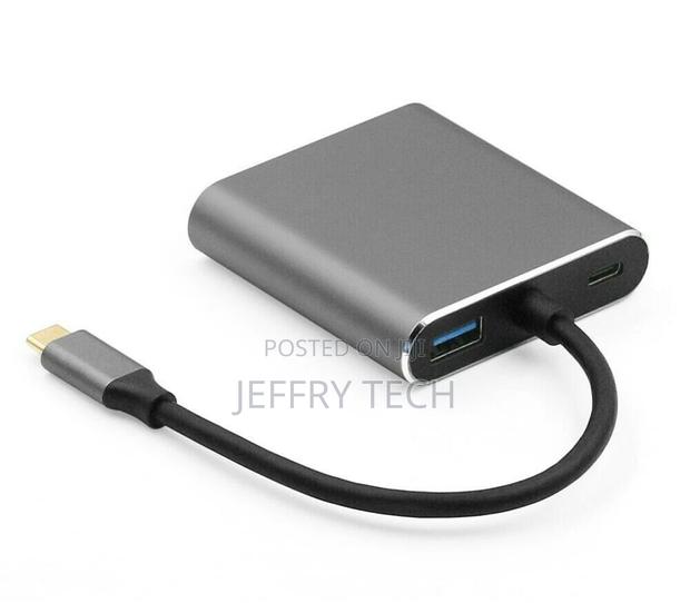 USB 3 Type C Male to 2x HDMI Video Out Split or Extend Di - thumbnail 2
