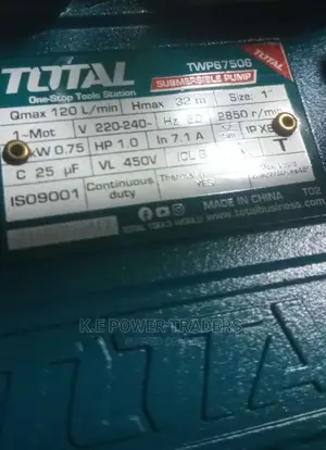 Reliable 1hp Total Submersible Pump