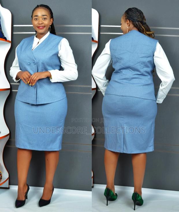 Highend Ladies Official Two Piece Skirt Suit