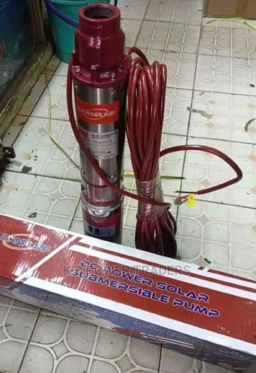 400 Watts DC Submersible Water Pump