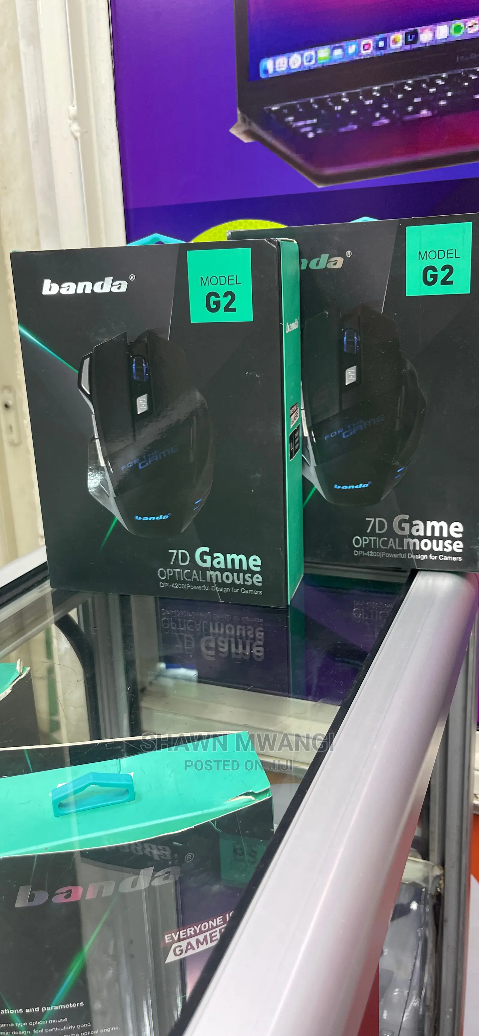 Banda Gaming Mouse G2 7D Optical Mouse in Nairobi Central Computer