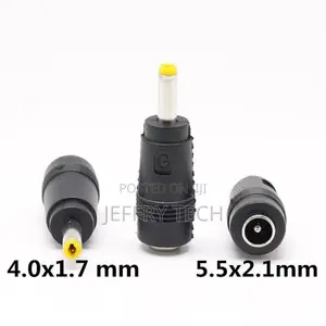 2.1 X 5.5 Mm Female to 4.0 X 1.7 Mm Male AC DC Power Connect