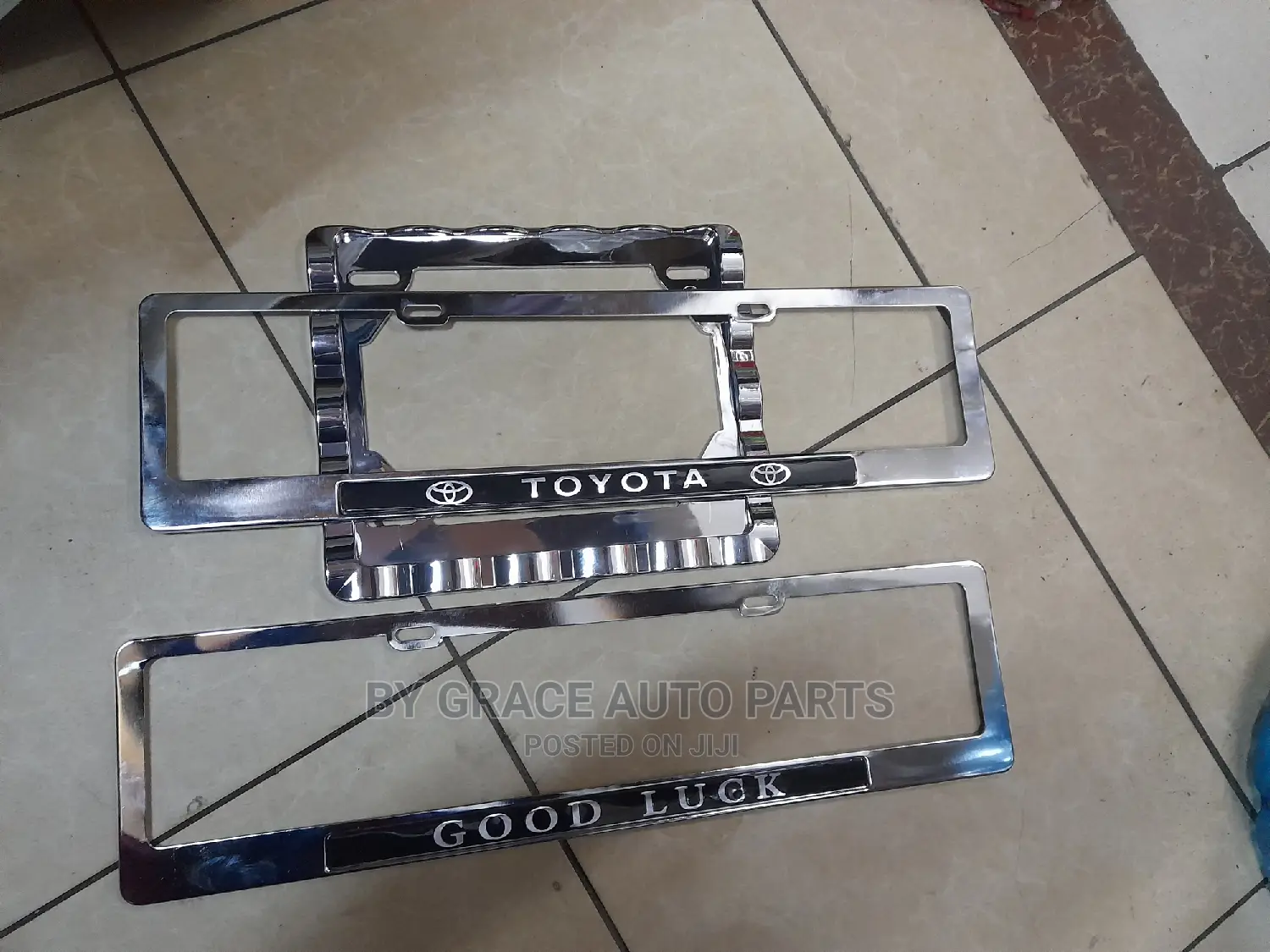 Original Digital Number Plate Holder