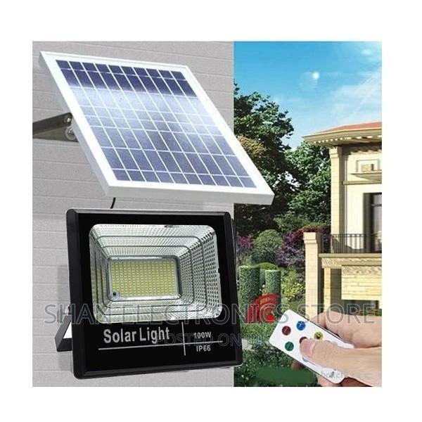 Unbeatable Quality Solar Light 100w Watts Solar Floodlight - main view