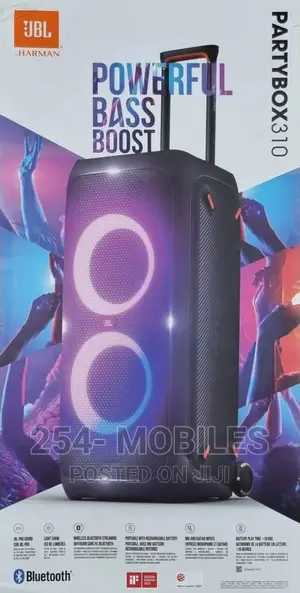 JBL Partybox 310 Portable Bluetooth Speaker