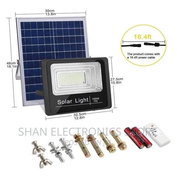 Perfected 100w Solar Floodlight