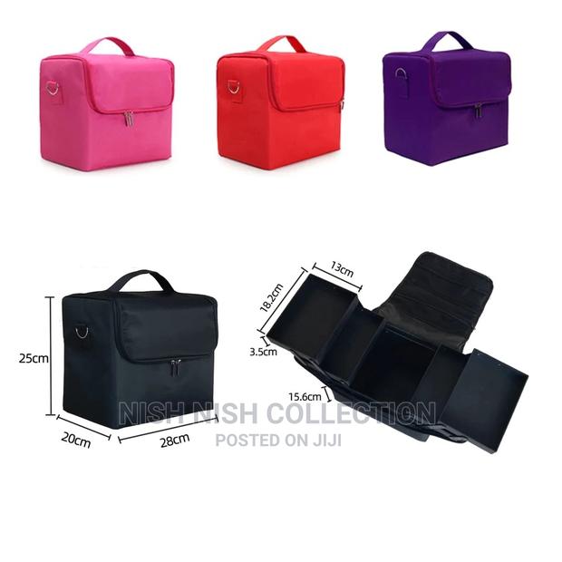 Big Size 2 Tier Make Up Box - thumbnail 4