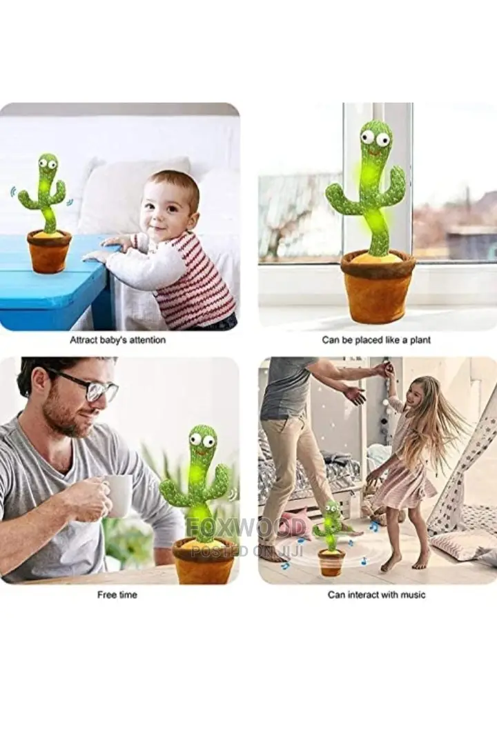 Dancing Cactus,Talking Cactus Toy