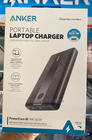 Anker Powercore III 60w Portable Laptop Charger
