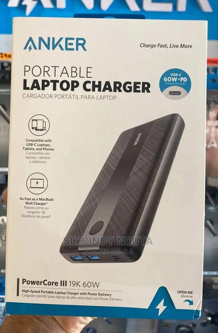 Anker Powercore III 60w Portable Laptop Charger