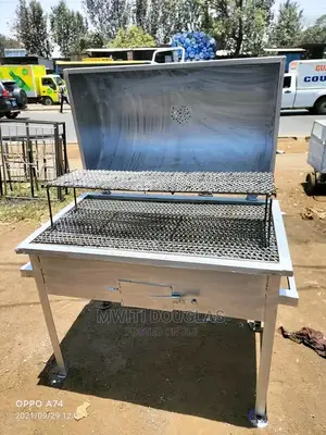 Stainless Closed Grill Jiko