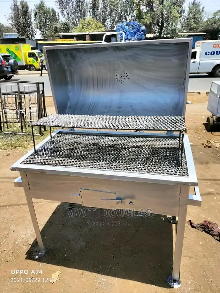 Stainless Closed Grill Jiko