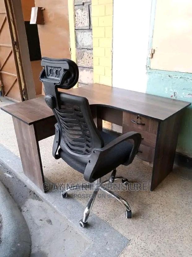 L-Shaped Office Desk - main view