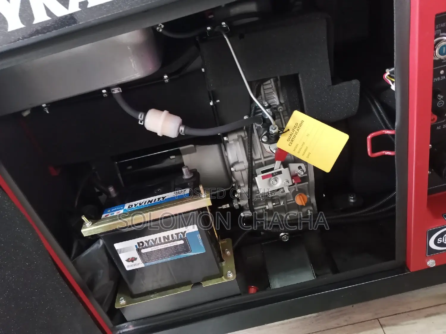 Pyramid 15kva Silent DIESEL Generator Germany Free Ats