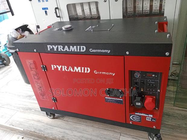 Pyramid 15kva Silent DIESEL Generator Germany Free Ats - main view