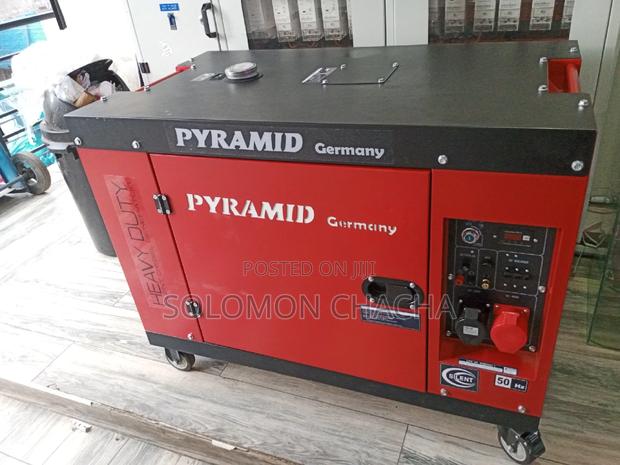 Pyramid 15kva Silent DIESEL Generator Germany Free Ats - thumbnail 4