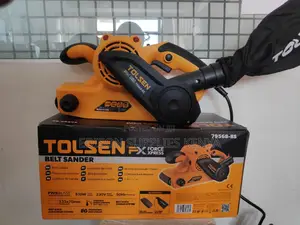 Tolsen Belt Sander 810w + Free Sand Paper + Dust Bag 79568