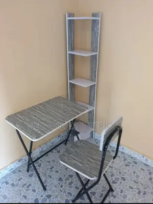 Study Desk Chair and Bookshelf ( Foldable)