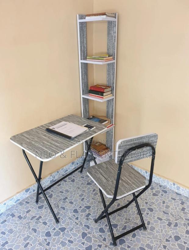 Study Desk Chair and Bookshelf ( Foldable)
