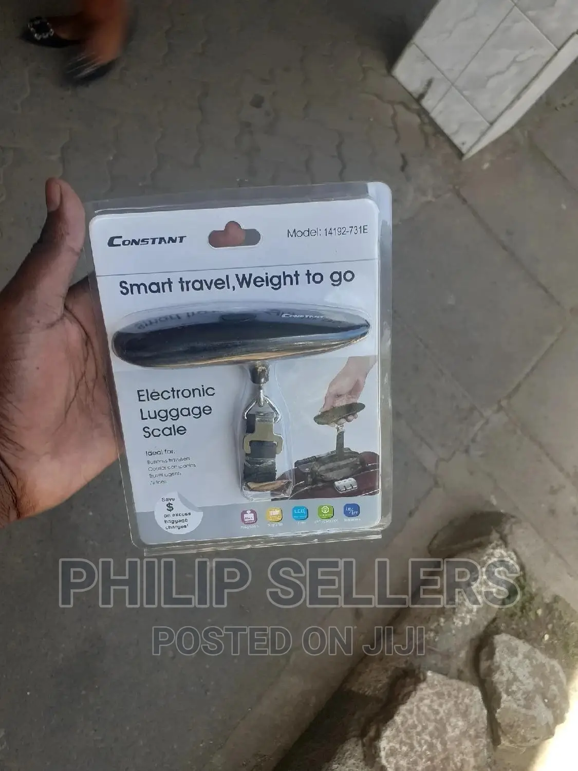 Fashion 50kg Digital Travel Portable Luggage Scale Details