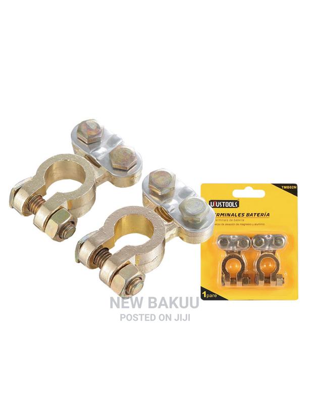 Uyus TMB02 2pcs Battery Clamps Set Screw Connection Positive