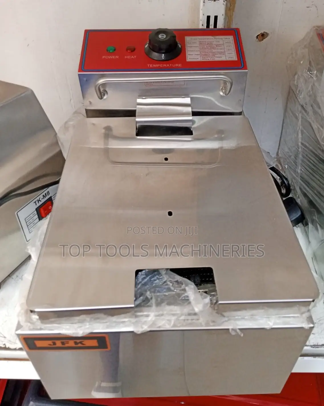 Single Imported Electric Chips Fryer