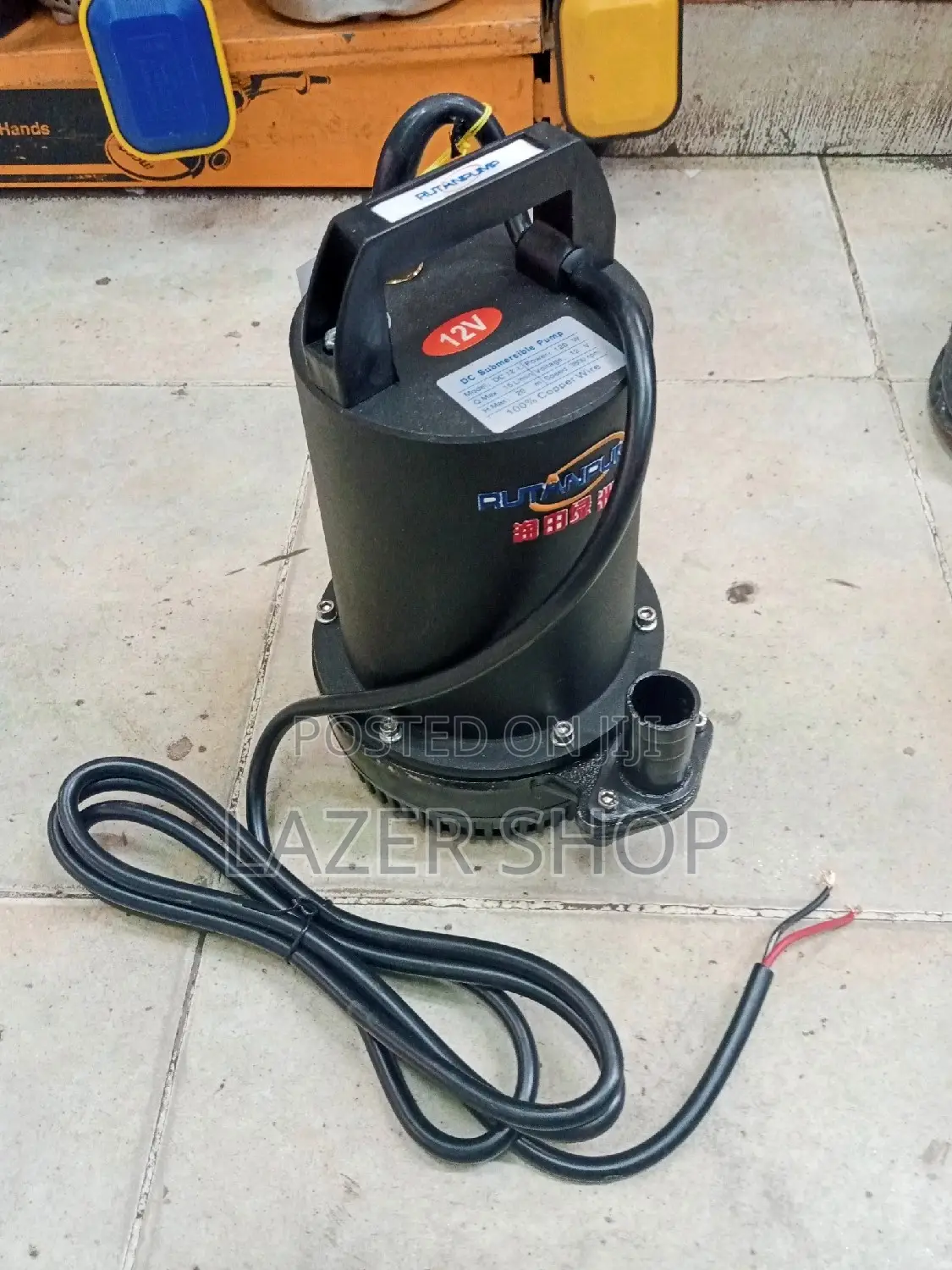 12V Submersible Water Pump, DC