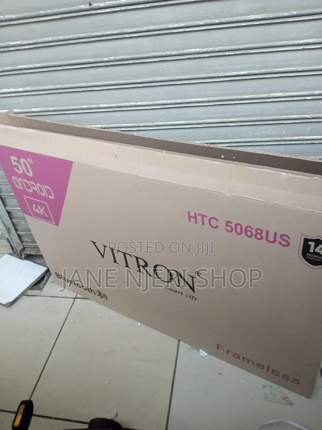 Vitron Smart Android Tv 50 Inches Tv