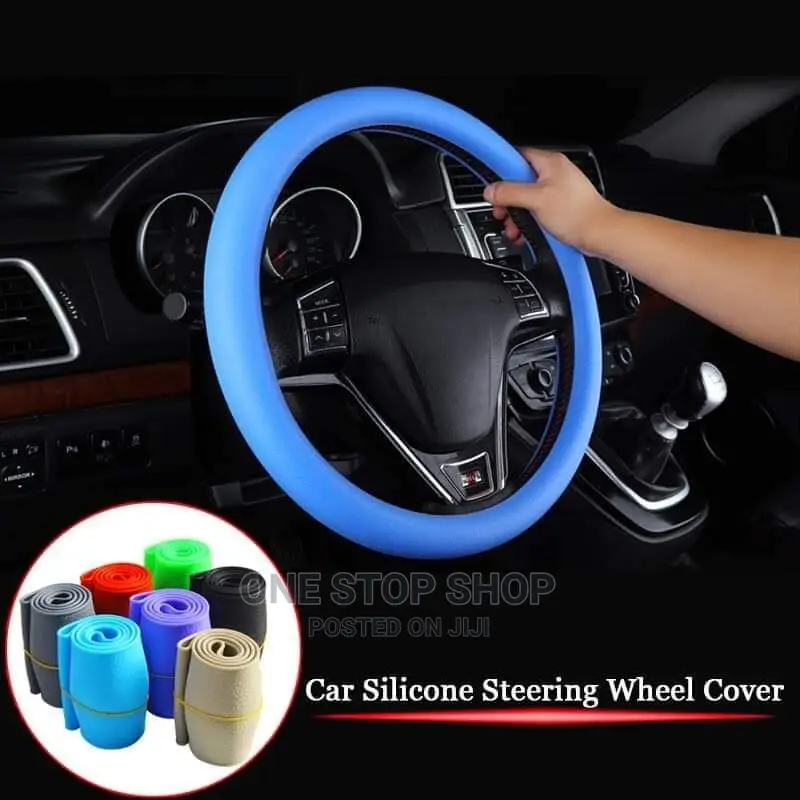 Car Universal Fit Silicone Steering Wheel Cover