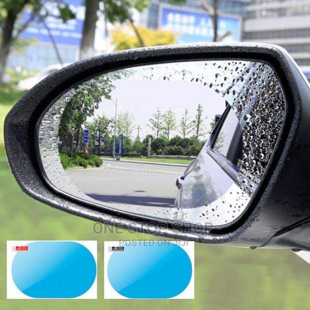 Oval Antifog Side Mirror Film Stickers - main view