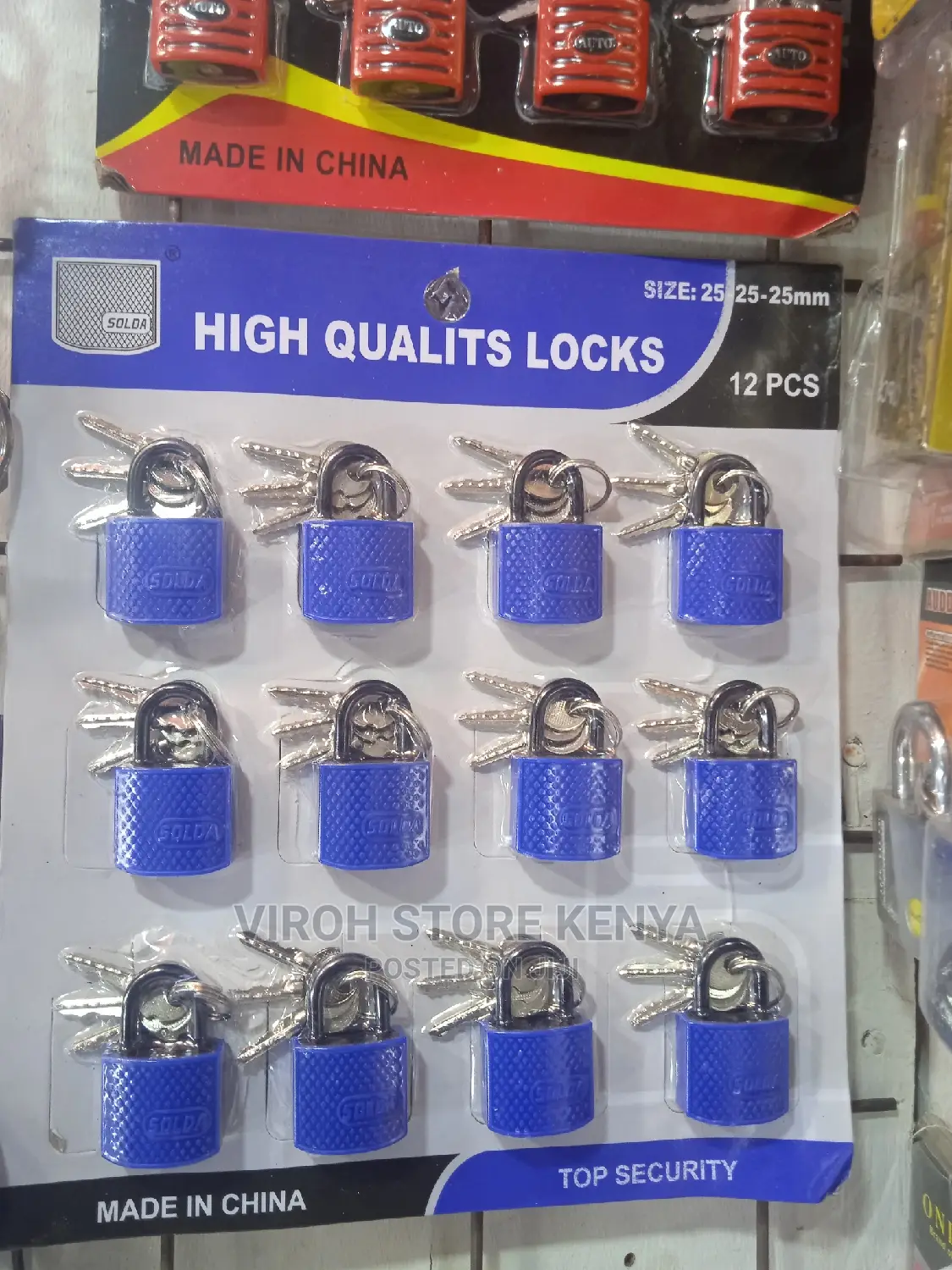 School Desk Padlocks Top Security